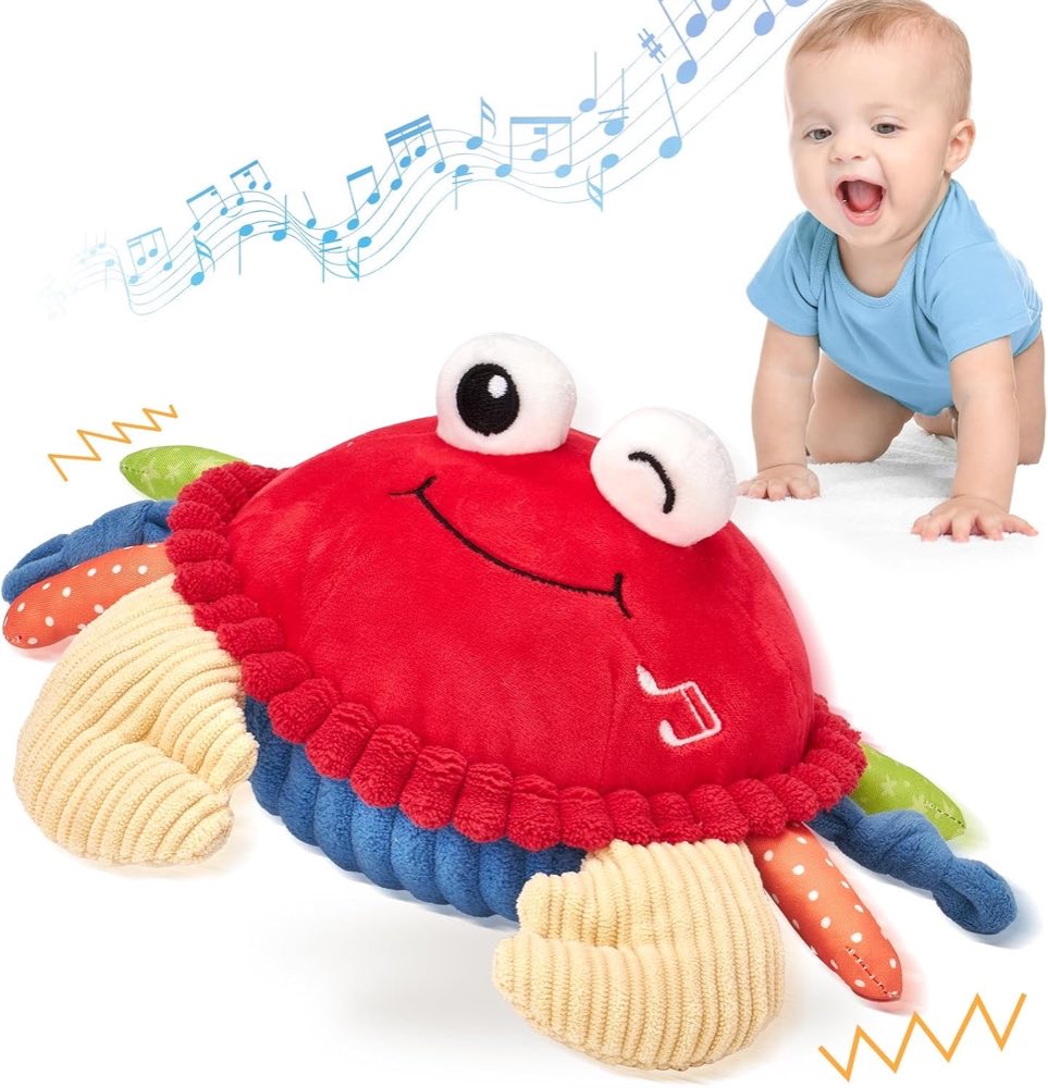 hahaland Krabbe Baby Spielzeug 6–12 Monate