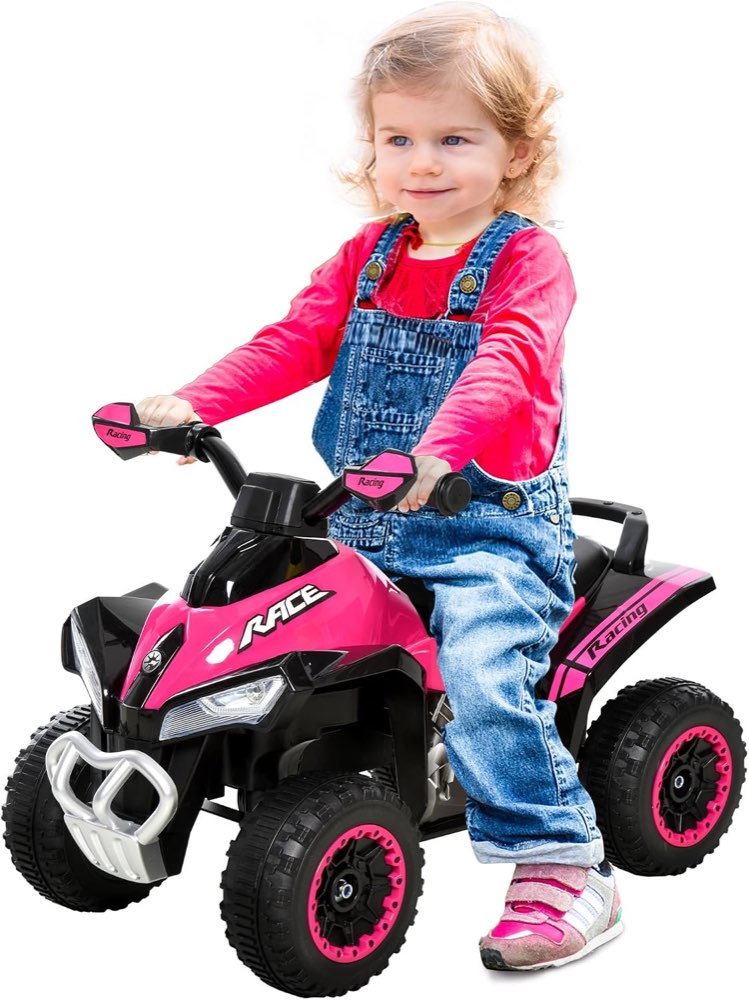 HOMCOM Rutschauto Rosa