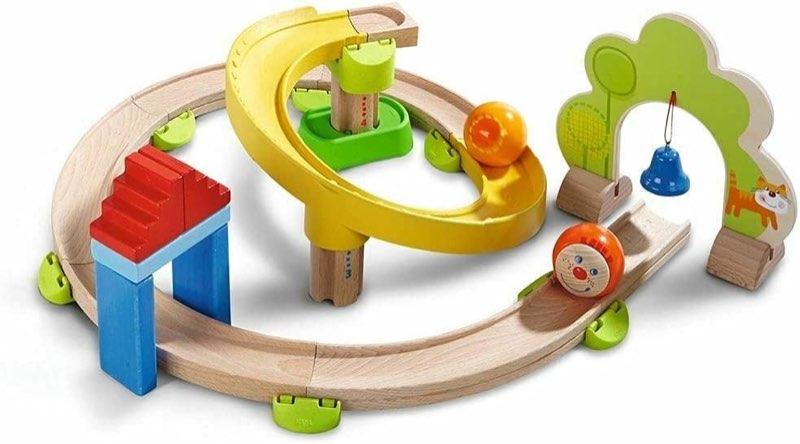 HABA Kullerbü Kringelbahn, Holzkugelbahn ab 2 Jahren