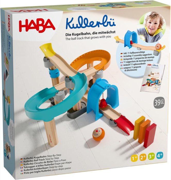 HABA Kullerbü Step-By-Step - Mitwachsende Kugelbahn ab 1 Jahr