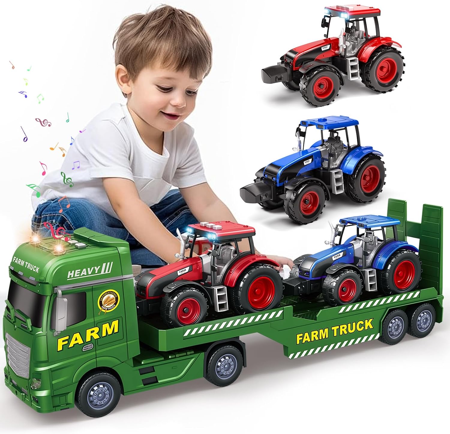 Tacobear Bauernhof-Set mit Transporter