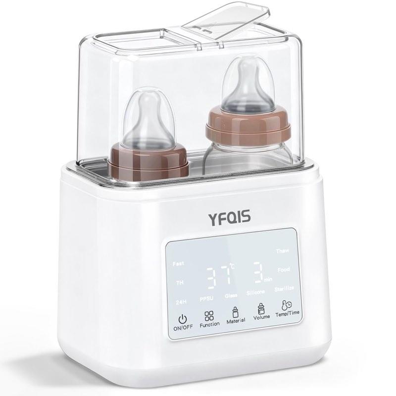 YFQIS Flaschenwärmer mit Warmhalten und Sterilisierfunktion