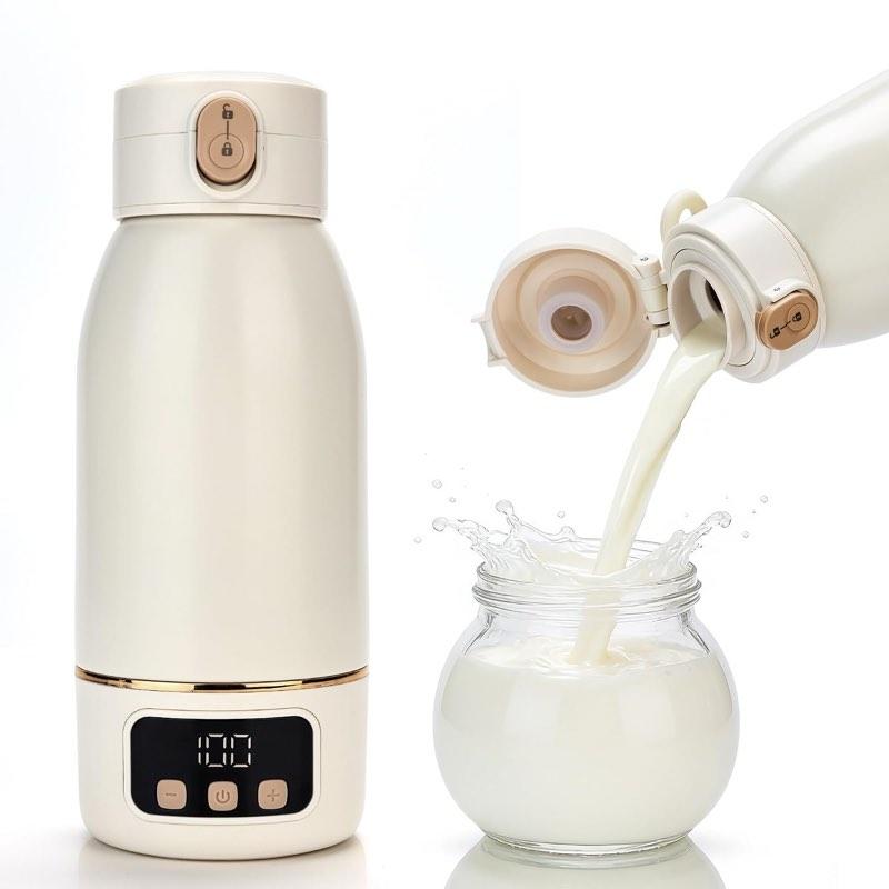 Akku-Flaschenwärmer für unterwegs, 500 ml laut Listing
