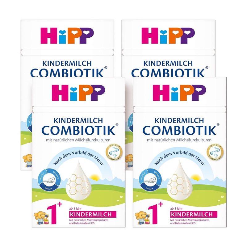HiPP Kindermilch Combiotik 1+ (4 x 600 g), ab 1 Jahr