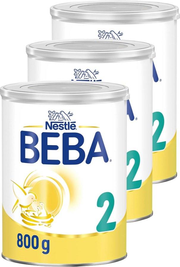 BEBA 2 Folgemilch, 3 x 800 g