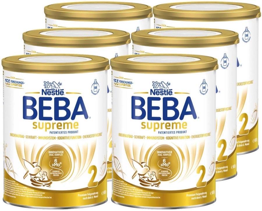 BEBA SUPREME 2, 6 x 800 g