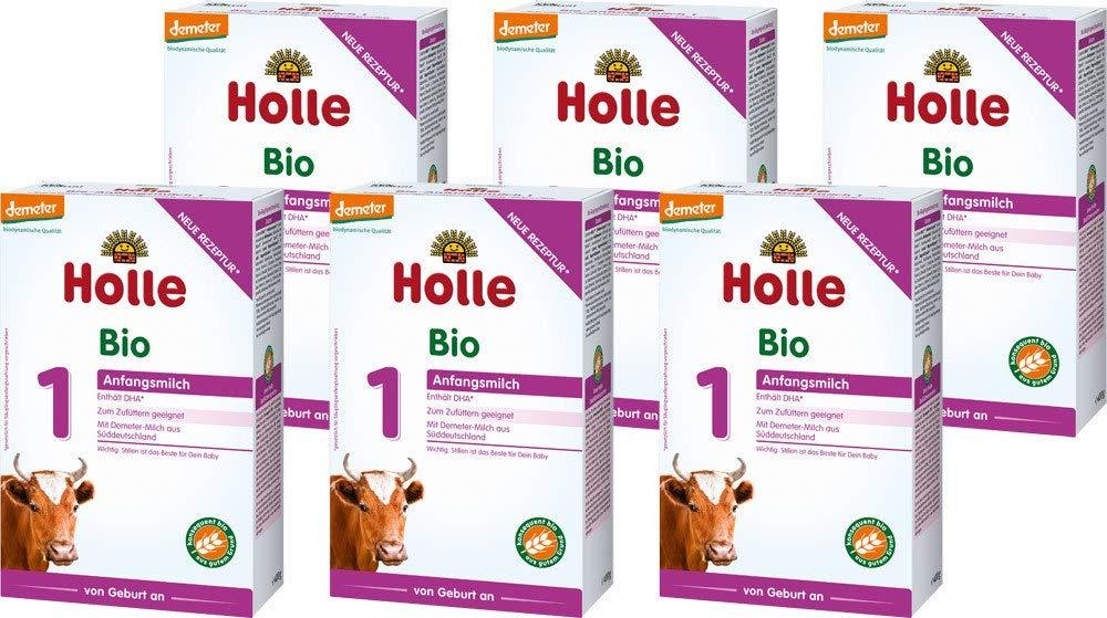 Holle Bio-Anfangsmilch 1, 6 × 400 g