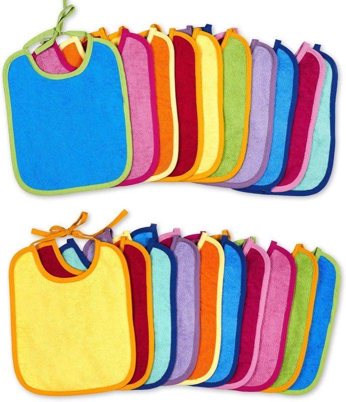 KiGATEX Babylätzchen 20er Pack, 25 × 30 cm