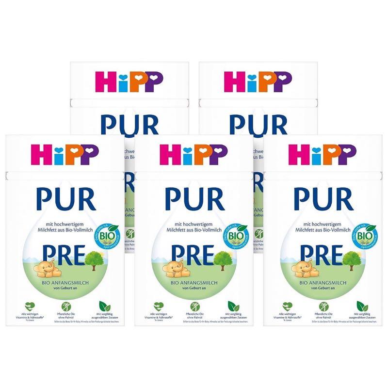 HiPP PRE PUR Anfangsmilch (5 x 500 g)