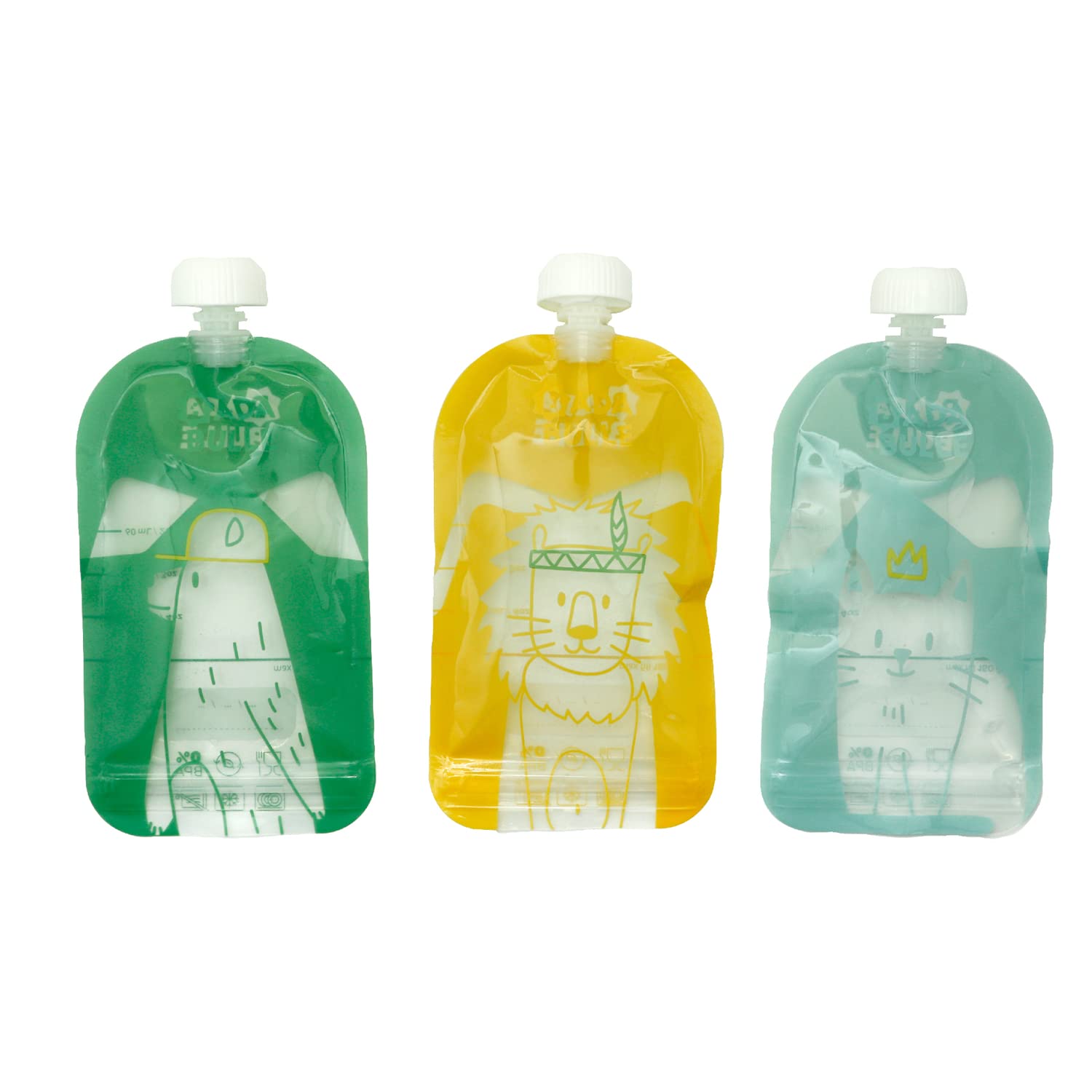 Badabulle Quetschbeutel 150 ml, 15 Stück