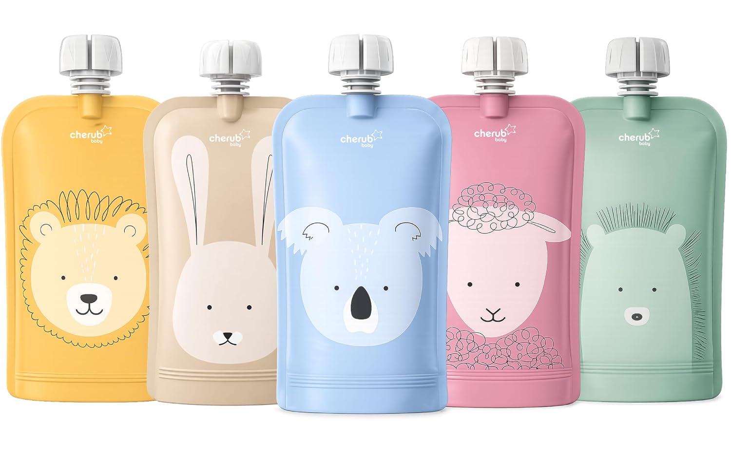 Cherub Baby On The Go 150 ml, 5 Stück