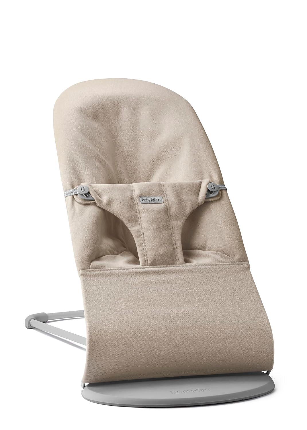 BabyBjörn, Babywippe Bliss, Gewebt Melange, Hellbeige