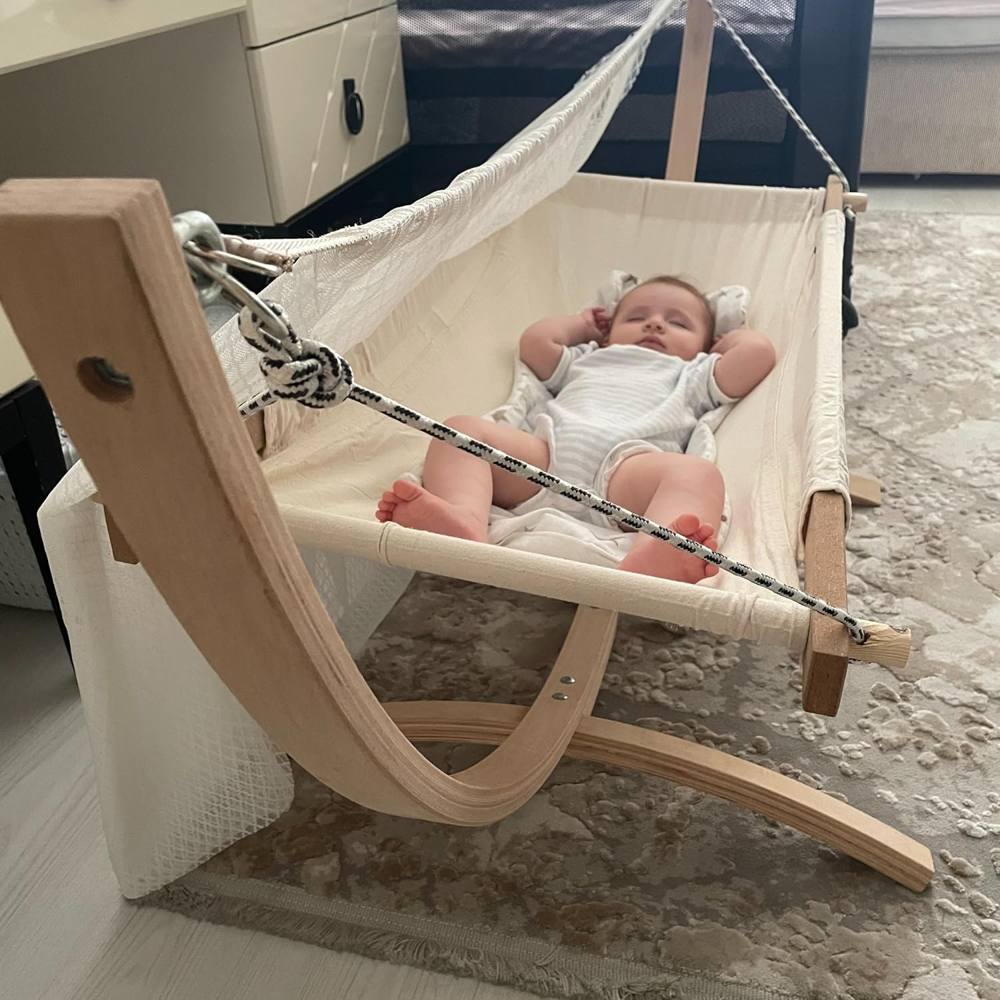 FAFOUR Babyhängematte / Cradle (Ecru)