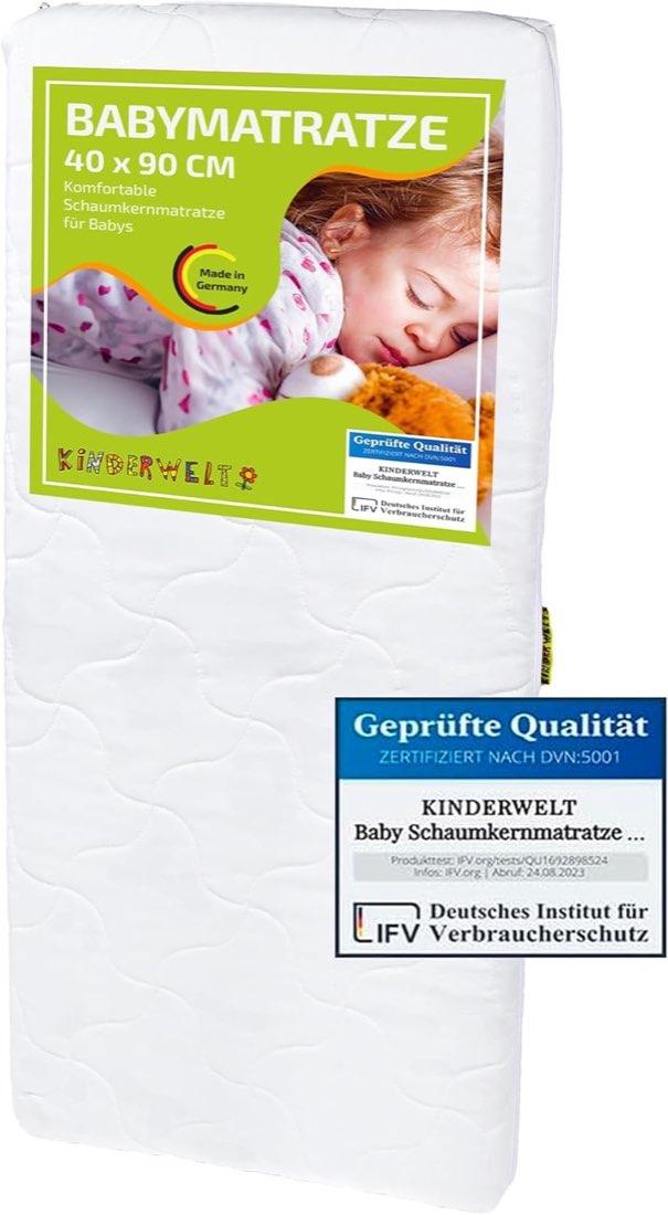 KiNDERWELT Babymatratze 40×90