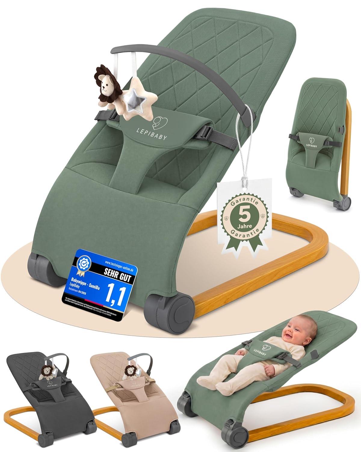 LepiBaby Babywippe Grün