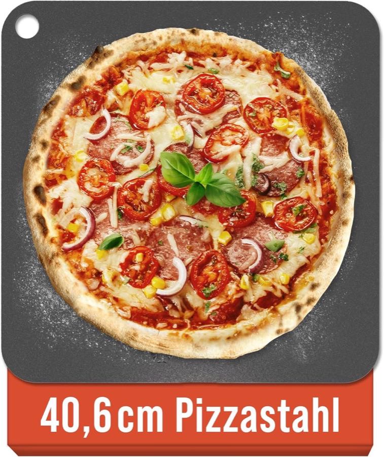 Chef Pomodoro Pizzastahl 40,6 × 40,6 cm