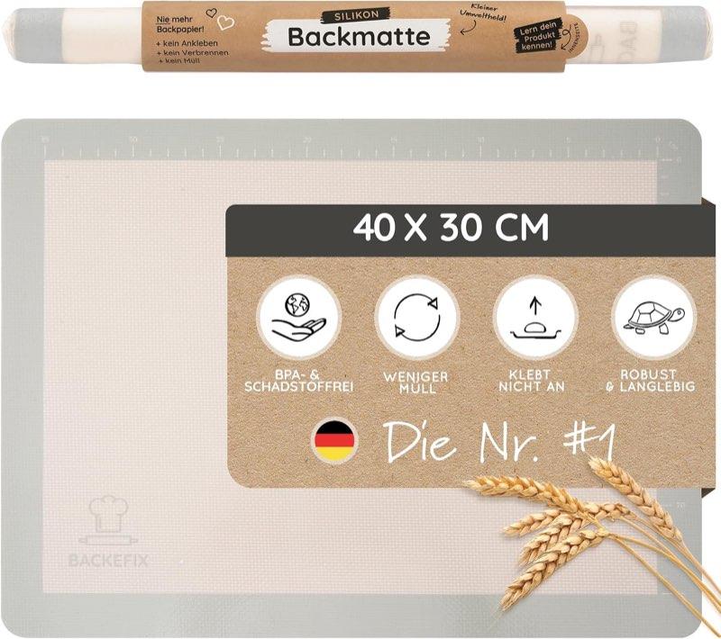 Backefix Silikon-Backmatte 40 × 30 cm