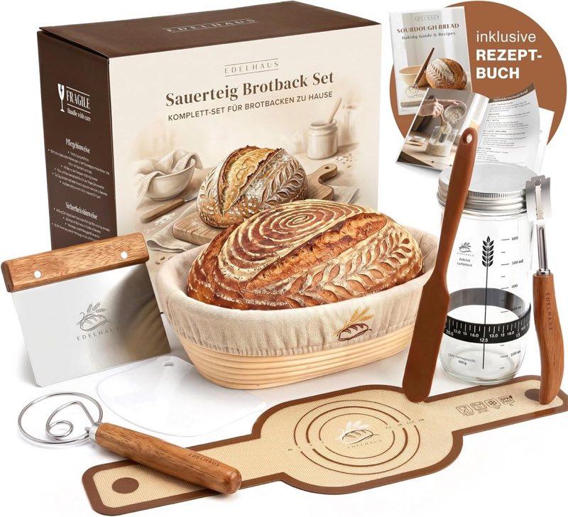 EDELHAUS Sauerteig-Set 7-teilig