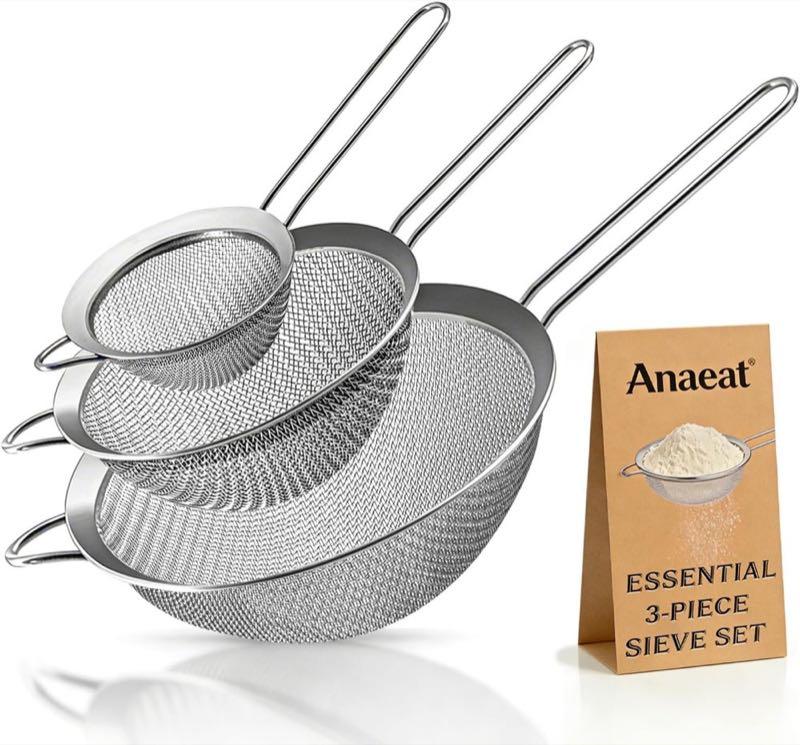 Anaeat Feinmaschensiebe 3er-Set