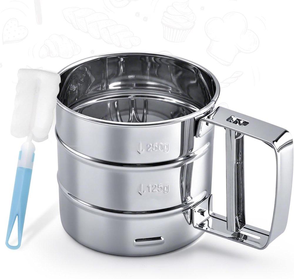 Gigmeta Gigmeta Einhand-Mehlsieb 250 g