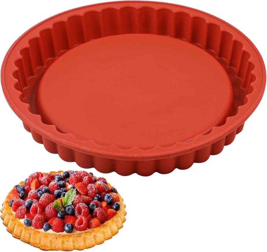webake Silikon-Obstkuchenform 26 cm