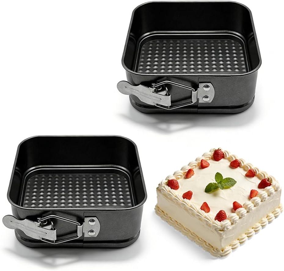 LUPATDY Mini-Springform 12 cm 2er-Set