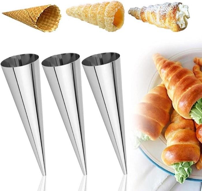 ZDNT Cream-Horn 12 Stück 14 × 3,6 cm