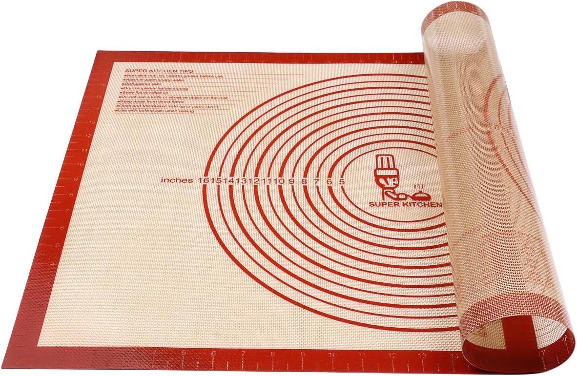 SUPER KITCHEN Silikon-Teigmatte 71 × 51 cm