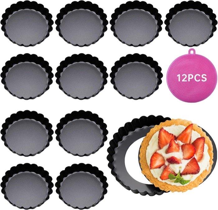 Dazhtu Mini-Tarteform 8 cm (12 Stück)
