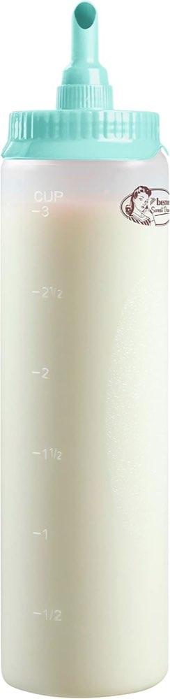 Bestron ABOTTLEM Teigflasche 700 ml mint