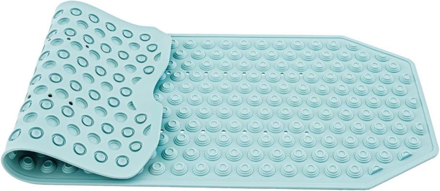 Tatkraft Secure Badewannenmatte 40×104 cm, blau