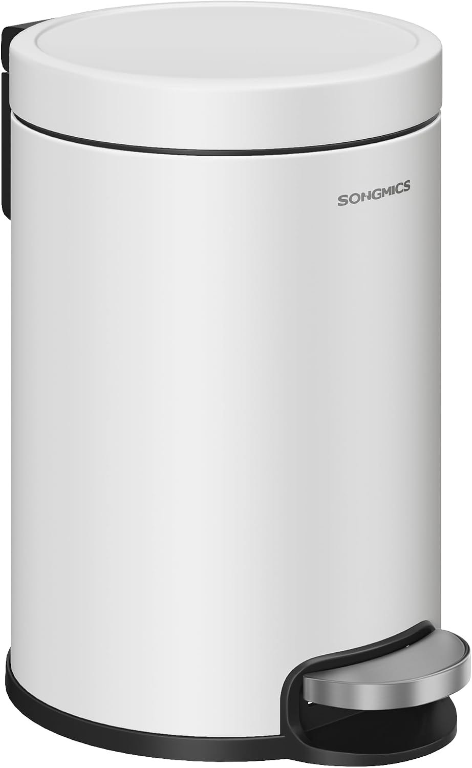 SONGMICS 3-Liter-Kosmetikeimer wolkenweiß
