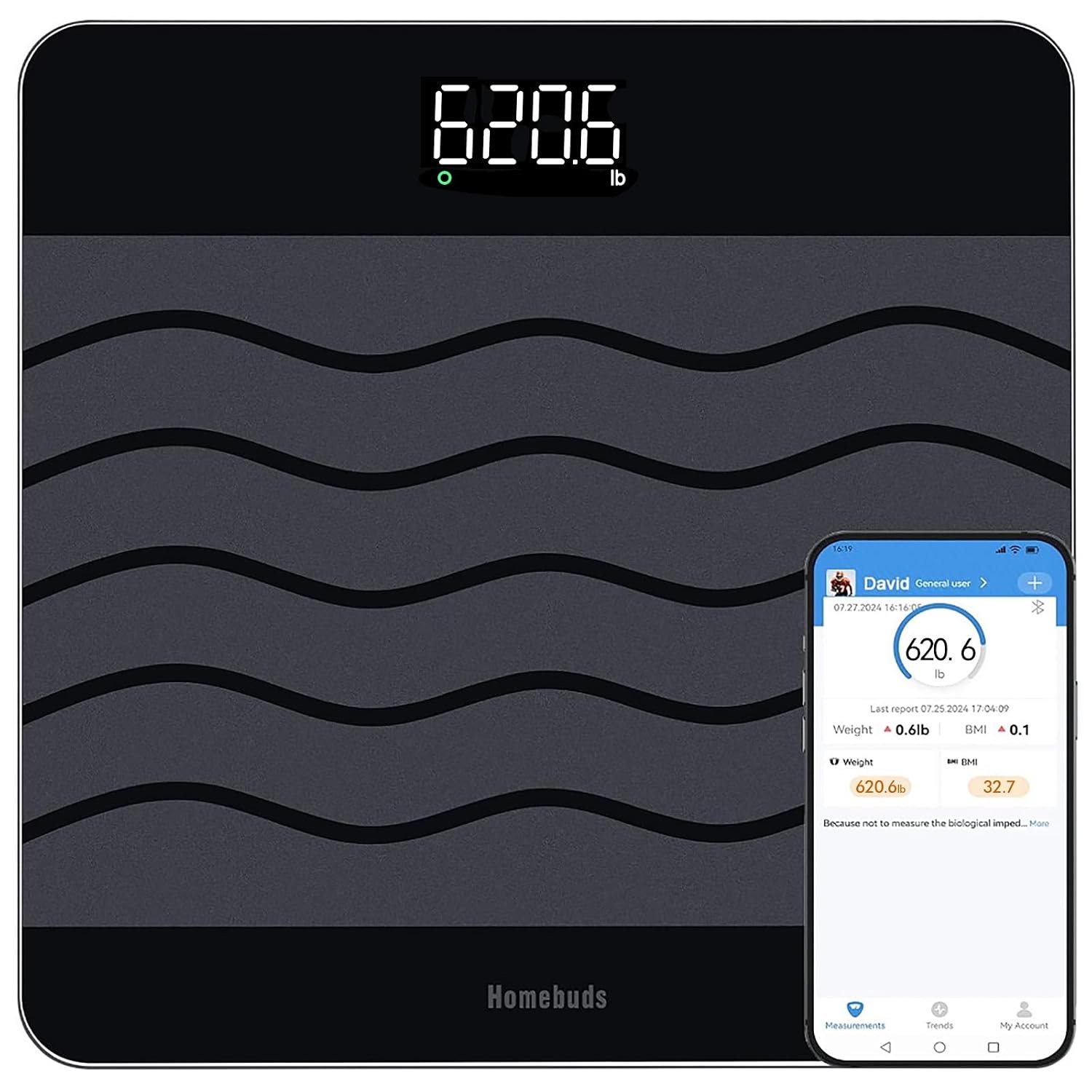 Homebuds Personenwaage HB908