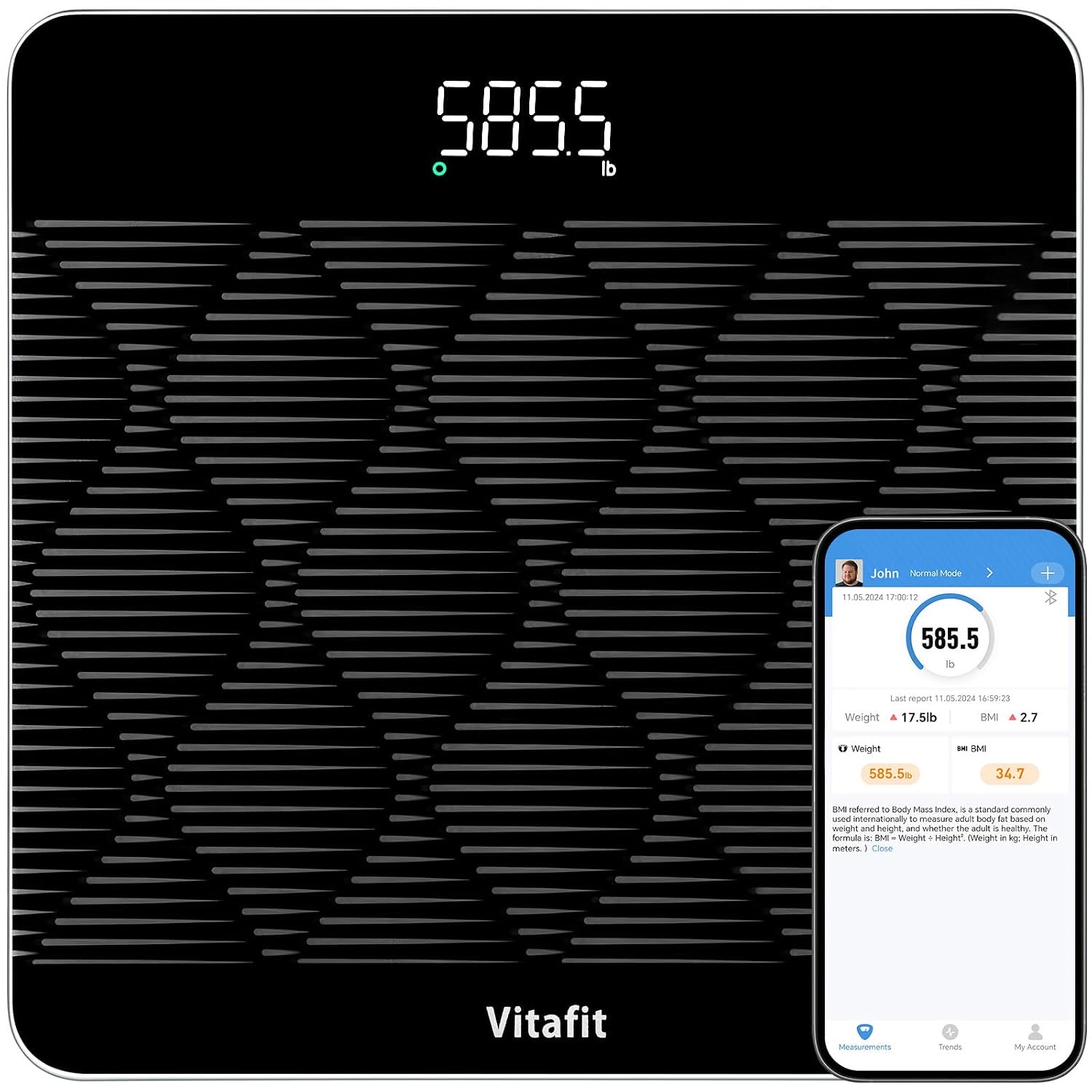 Vitafit VT7057 Personenwaage