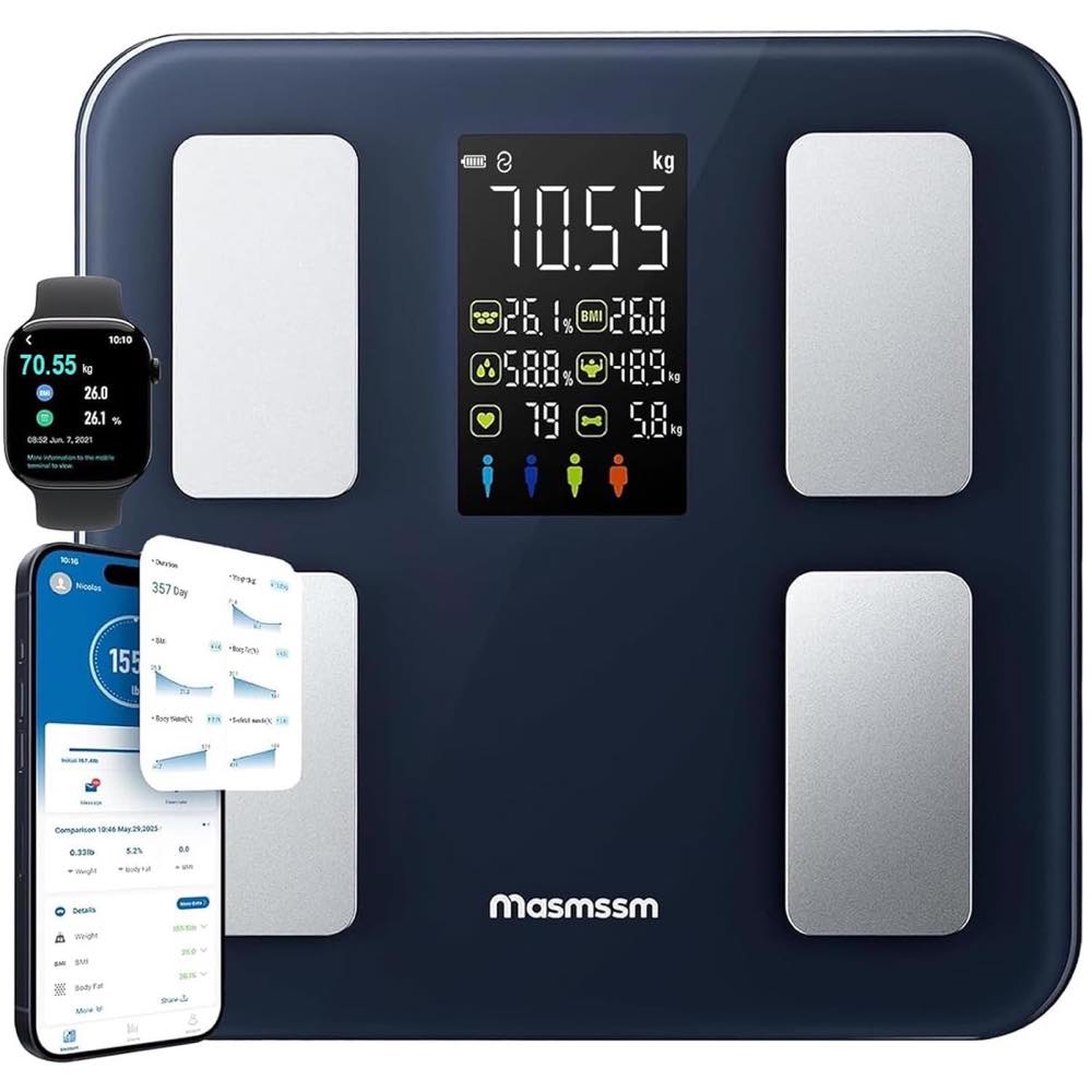 masmssm 8-in-1 Körperwaage