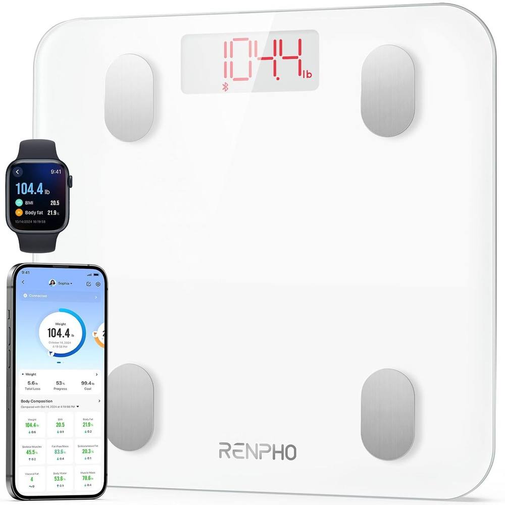 RENPHO Körperfettwaage weiß ES-26M