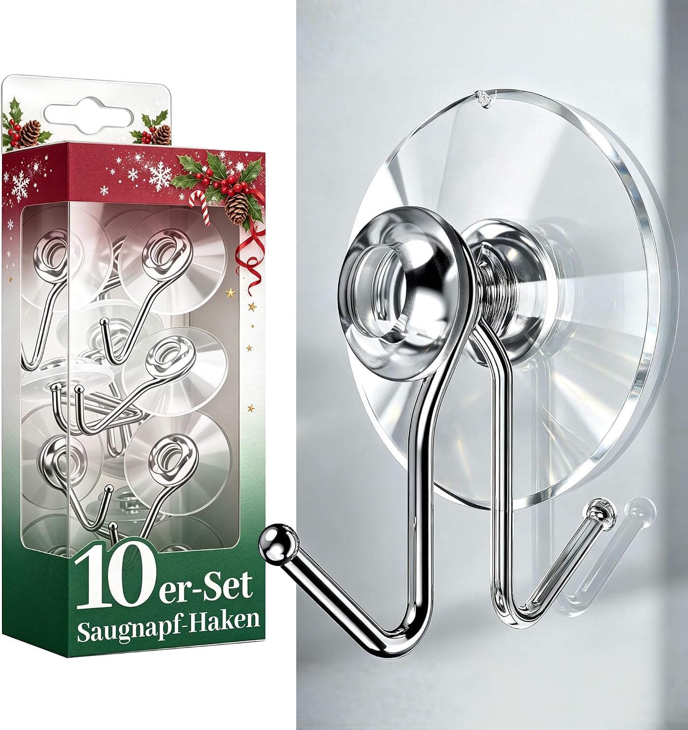 Menz Menz Saugnapf Haken 10er Set