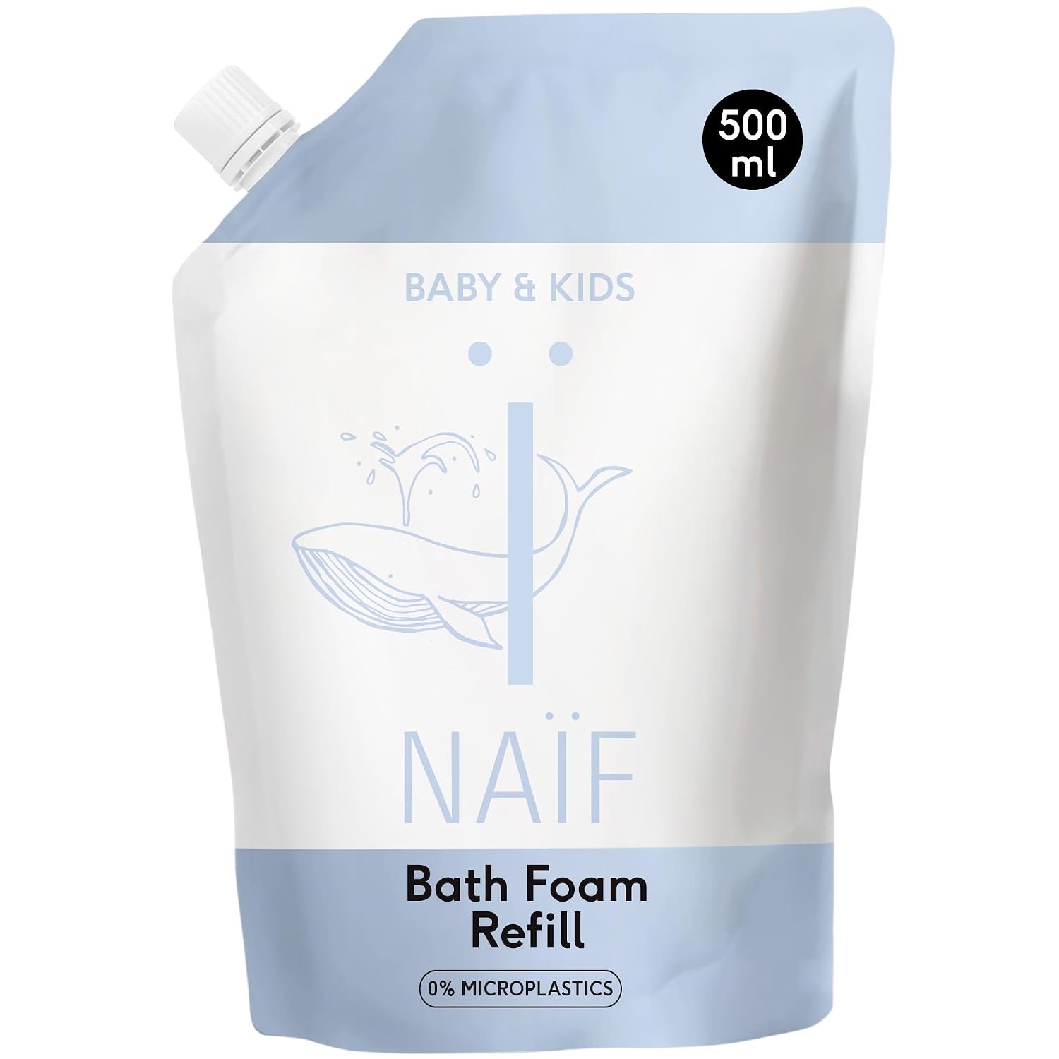 Naïf Naïf Pflegender Badeschaum Nachfüllpackung 500 ml