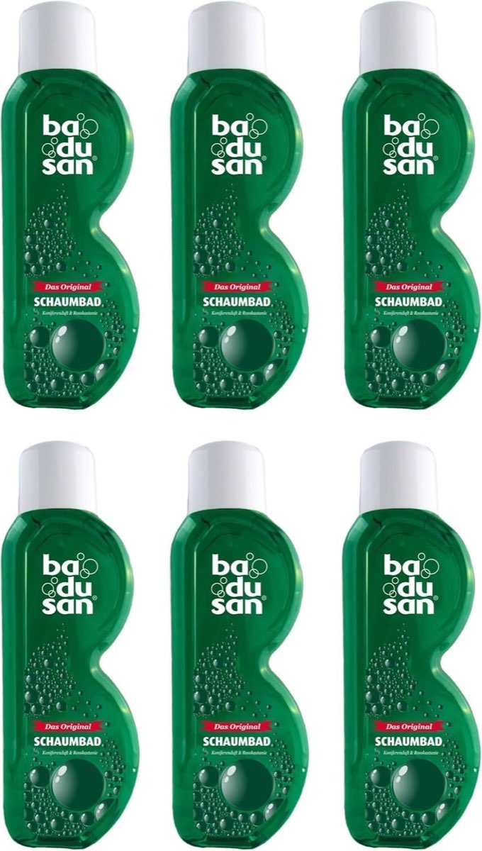 Badusan Schaumbad Original 6er-Pack