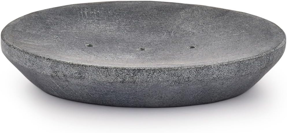 Indus Lifespace Seifenschale aus indischem Stein, Grau