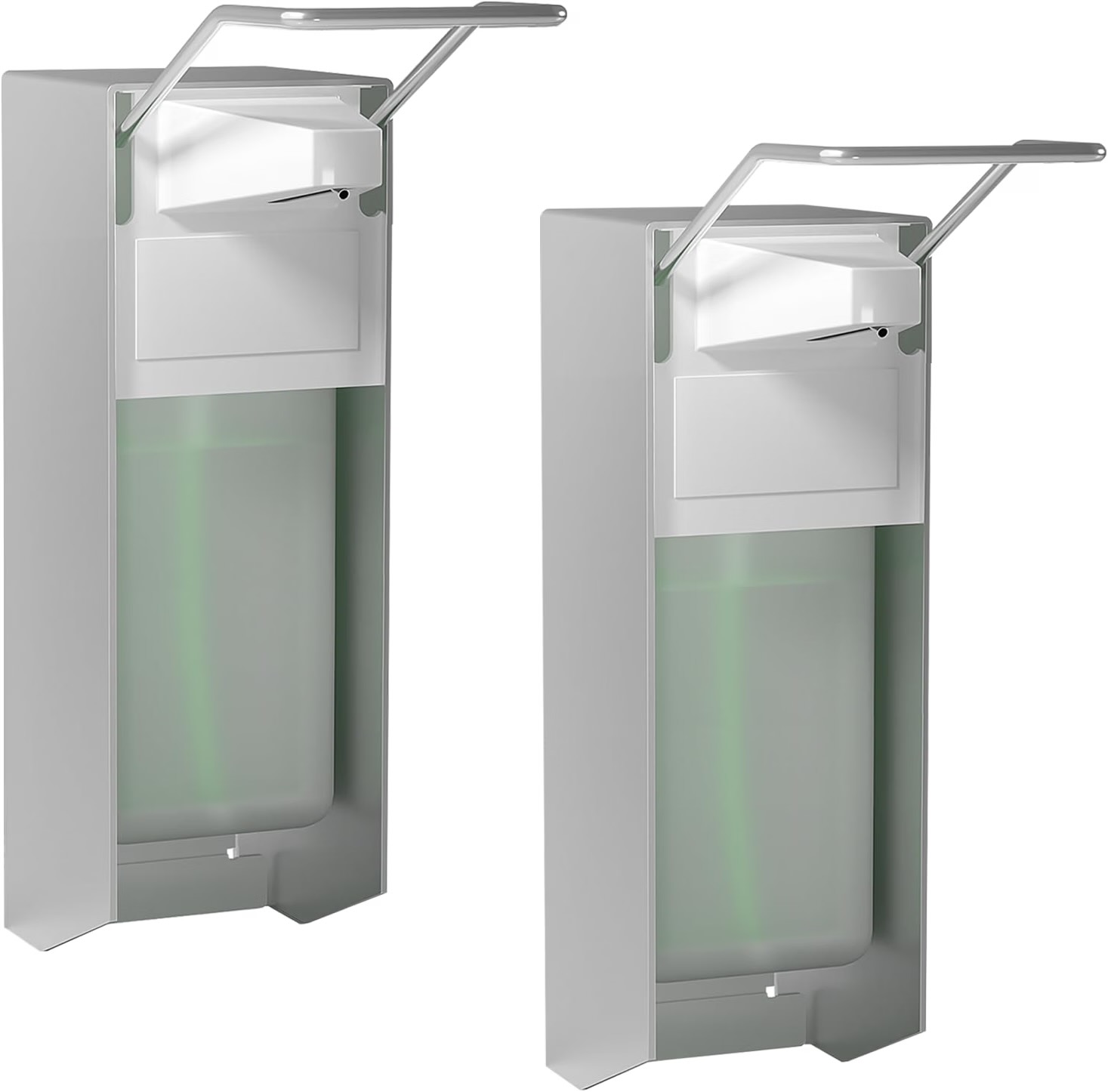 Eurospender,2er Set,500Ml,Seifenspender Wandbefestigung