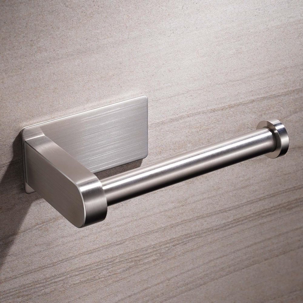 Aikzik Aikzik Toilettenpapierhalter selbstklebend Silber