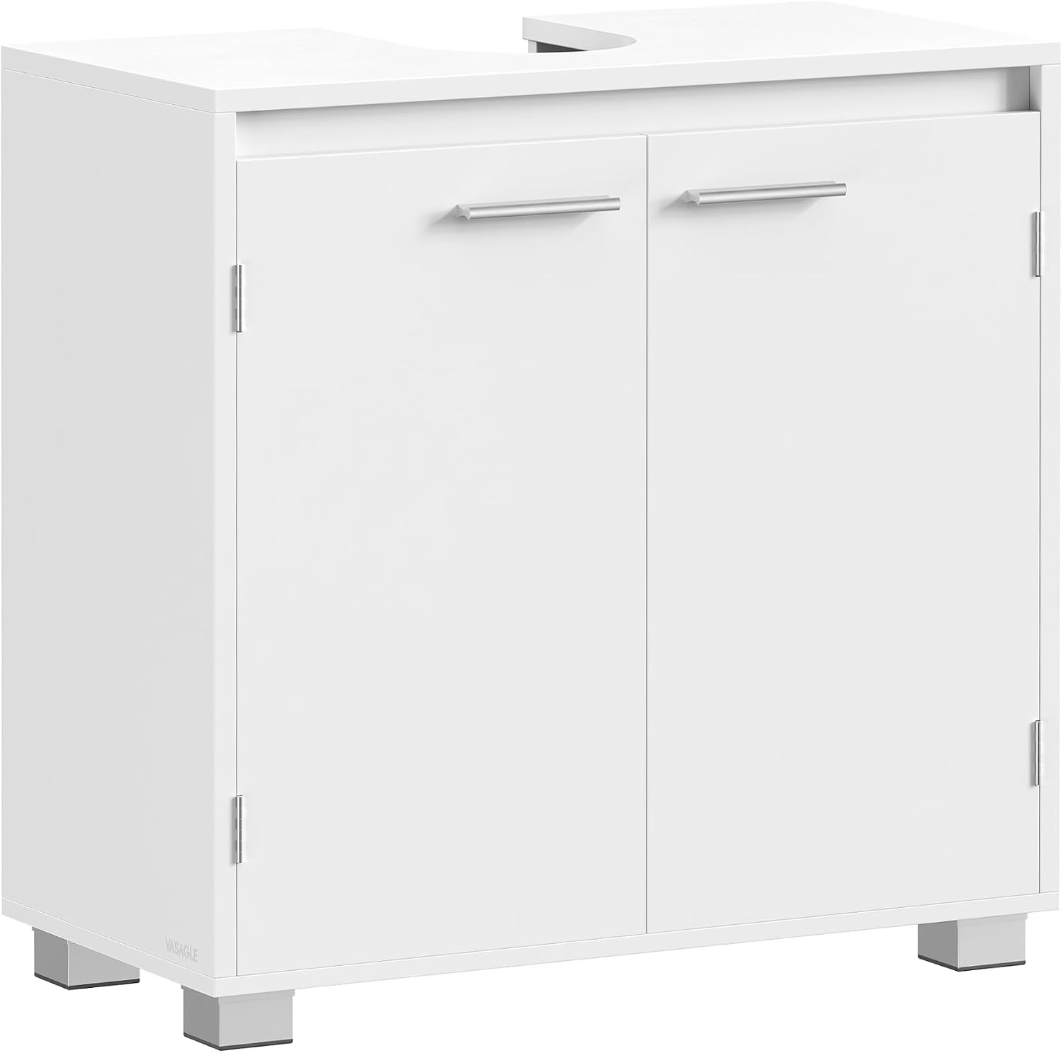 VASAGLE Waschbeckenunterschrank mit Füßen