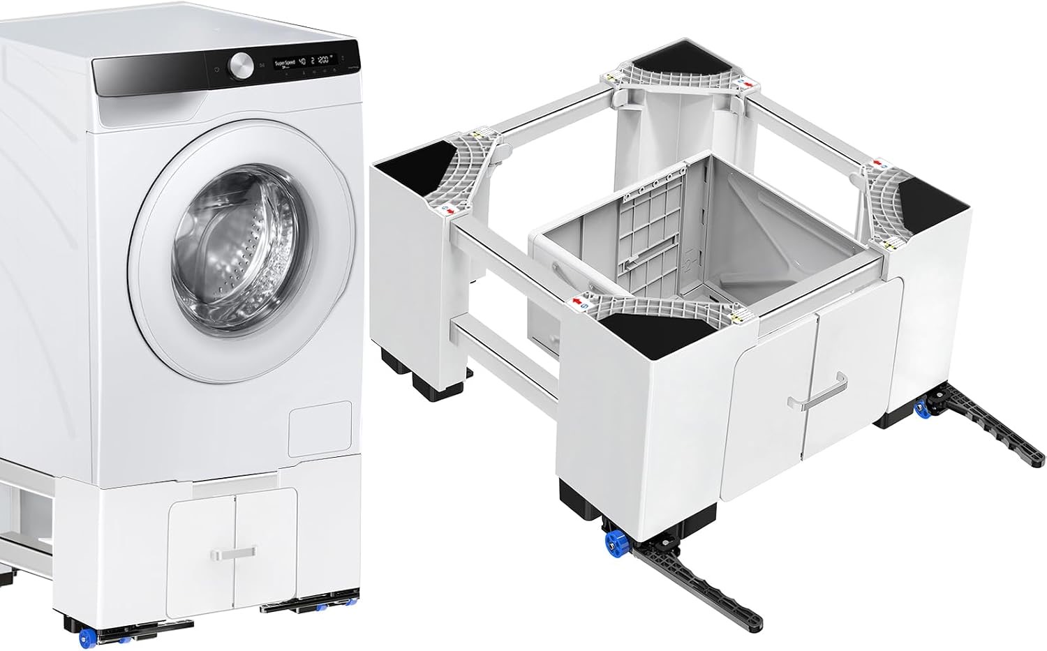 NIUXX NIUXX W618-3-CT mit Schublade und Rollen