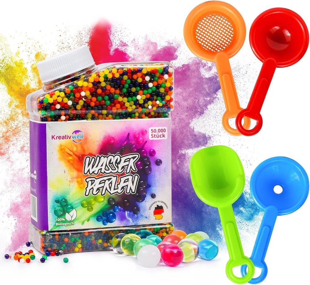 Wohnkraft24 Wasserperlen-Set 50.000 Stück