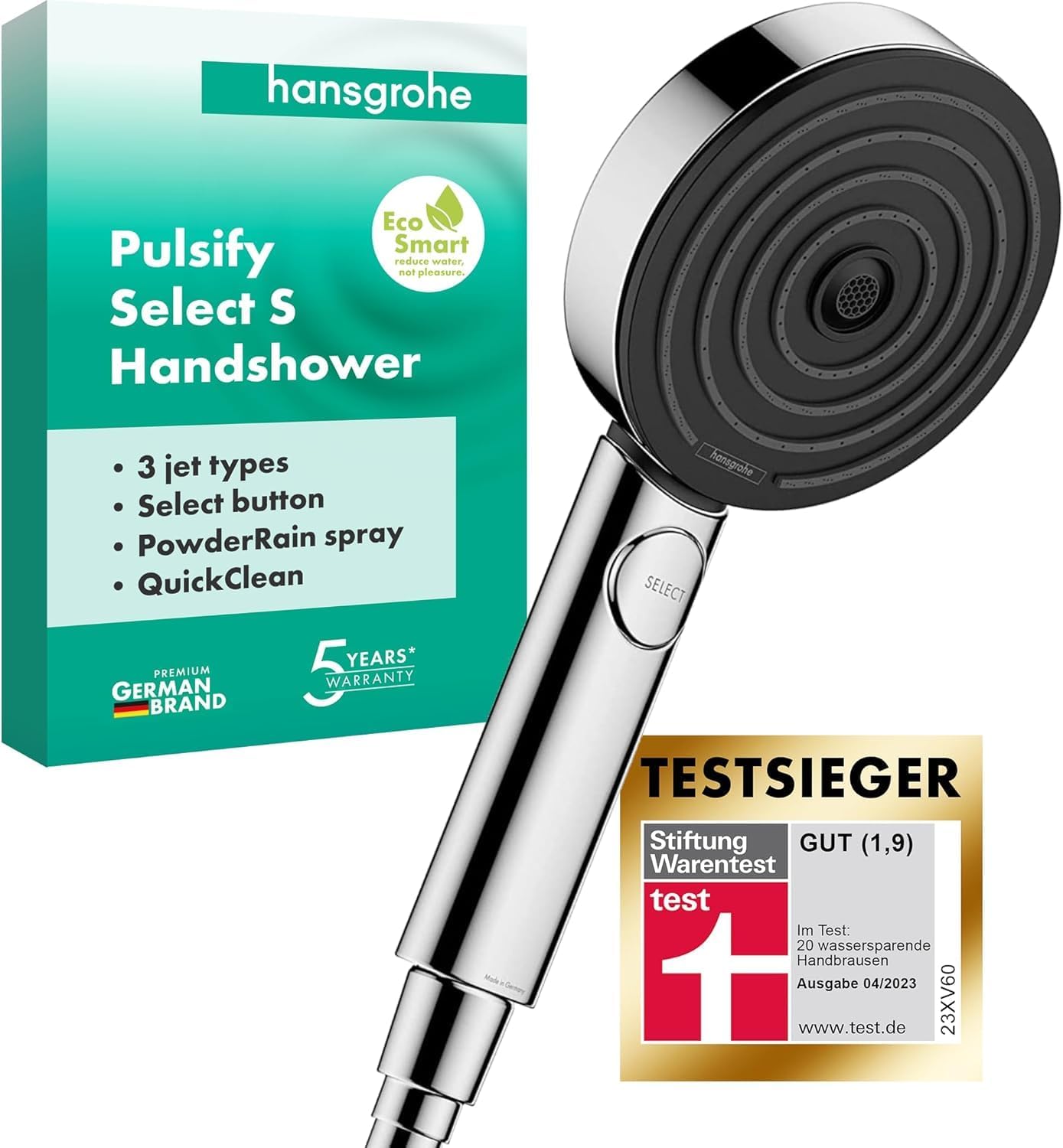 Hansgrohe Pulsify Select S EcoSmart 9 l/min