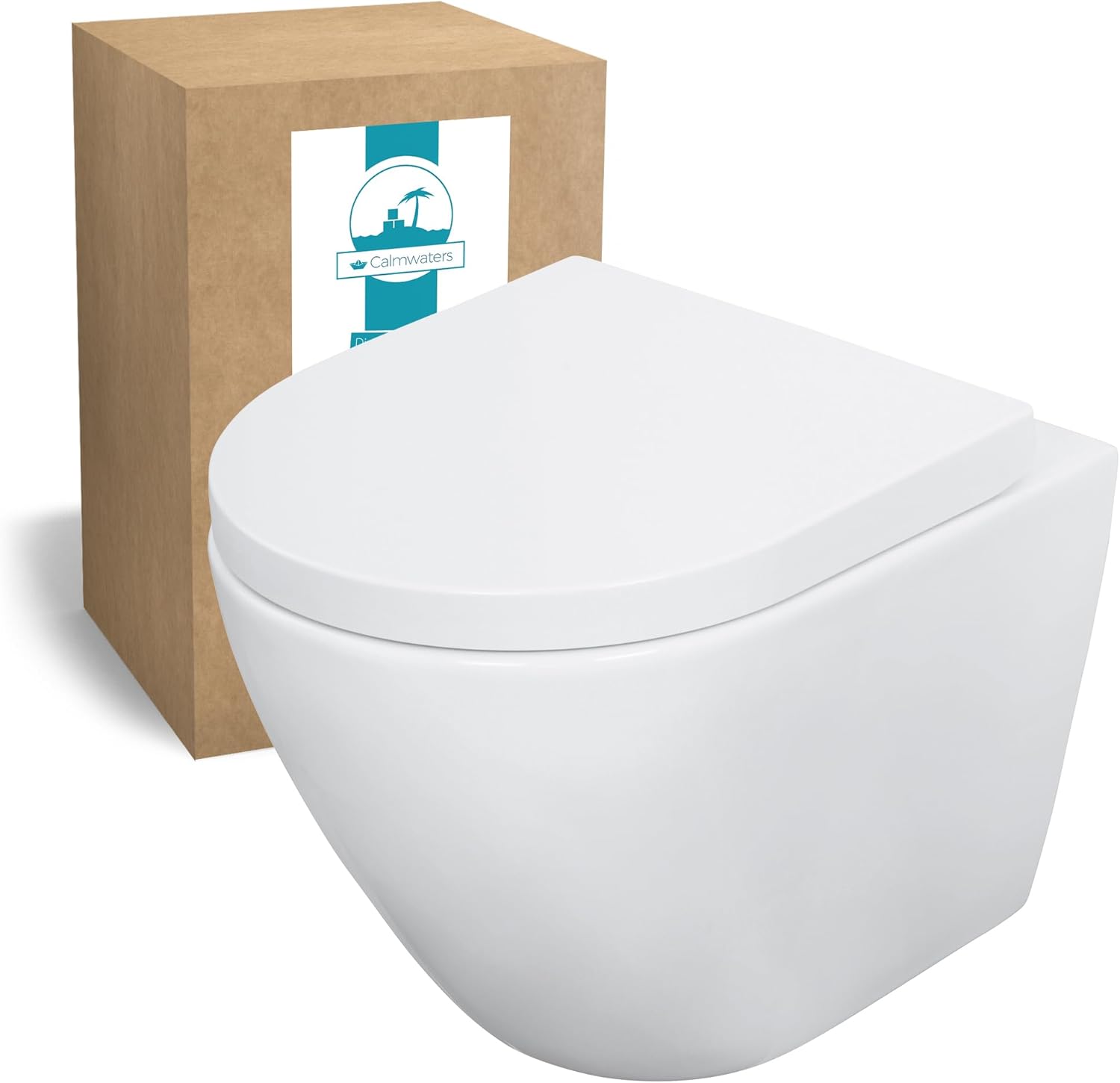 Spülrandlose WCs - Wand-WC, leicht zu reinigen