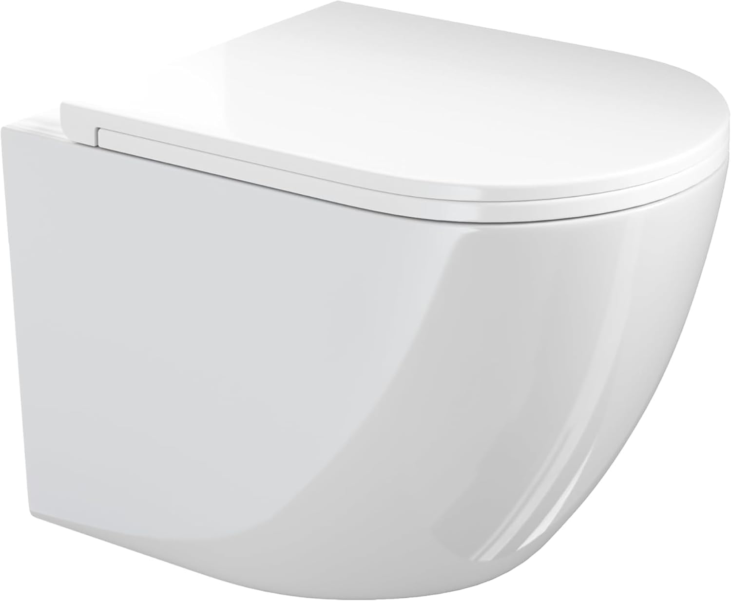 VILSTEIN Wand-WC 360° Tornado-Spülung, 49 cm