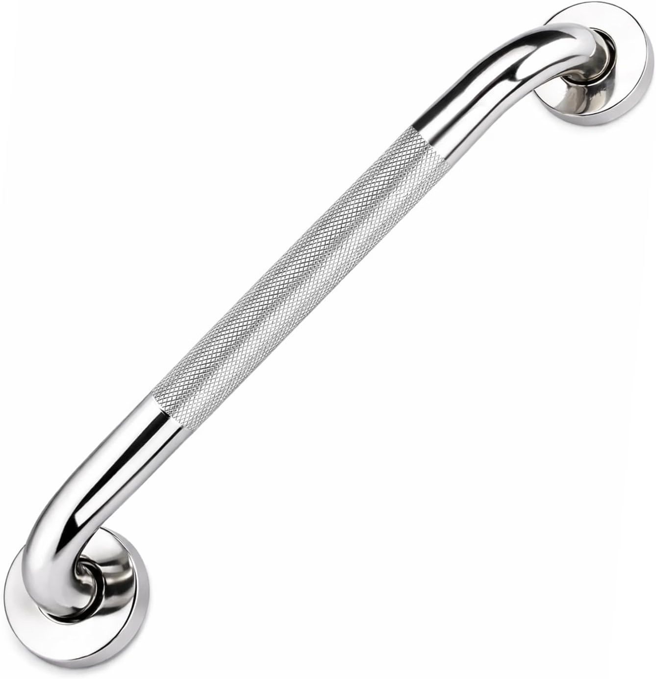 supregear Haltegriff Bad für senioren, 304 Edelstahl Rutschfester Badezimmergriff Sicherheitsgriff Behinderte Innen-/Außenhilfsgriff zum Küche Schlafzimmer Badewanne, Dusche und Schritte, 25 cm