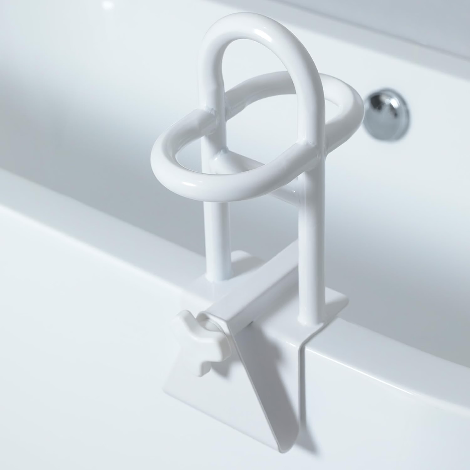 Safety Dreifach-Griff Einstellbar Einstiegshilfe Badewanne Verstellbar, Vor dem Kauf Badewannenwandstärke > 7,5 cm prüfen, Badewannengriff Senioren, Badewannengriff Ohne Bohren, Haltegriff
